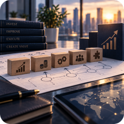 Private equity value creation plan for portfolio companies